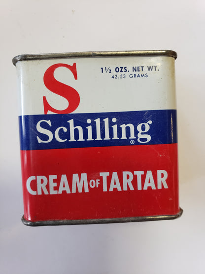 Schilling Cream of Tartar tin