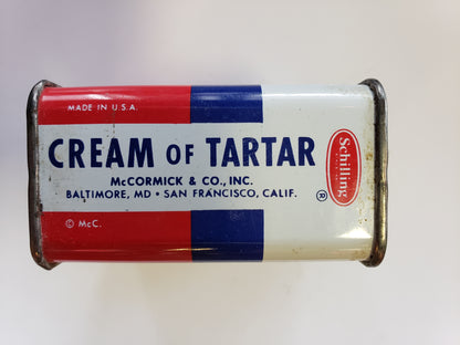 Schilling Cream of Tartar tin