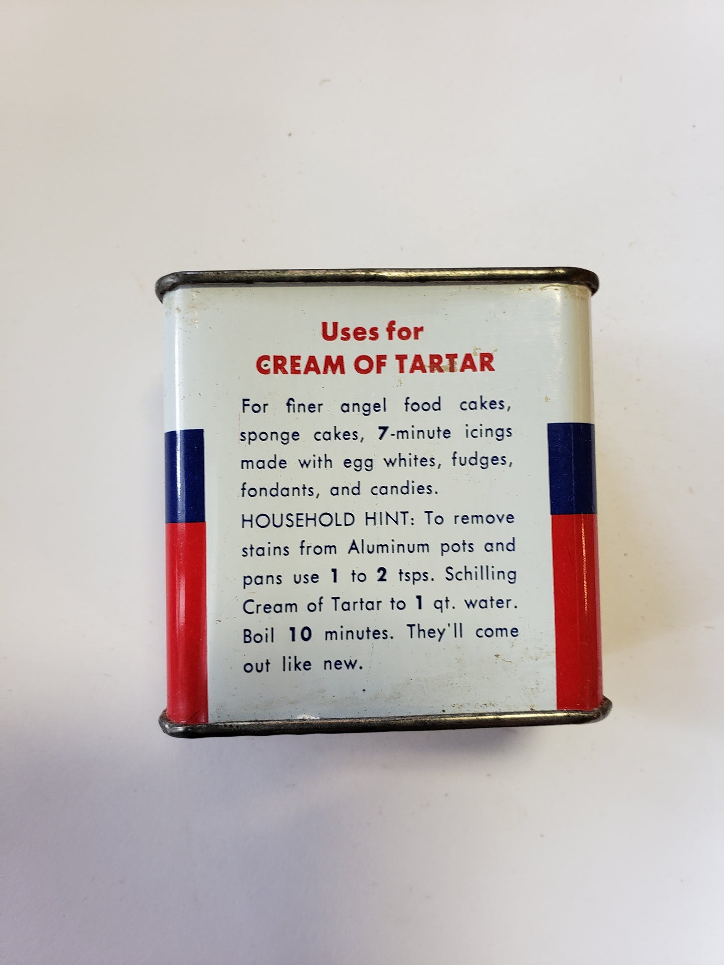 Schilling Cream of Tartar tin