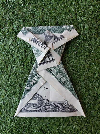 Dollar Art Origami Dress