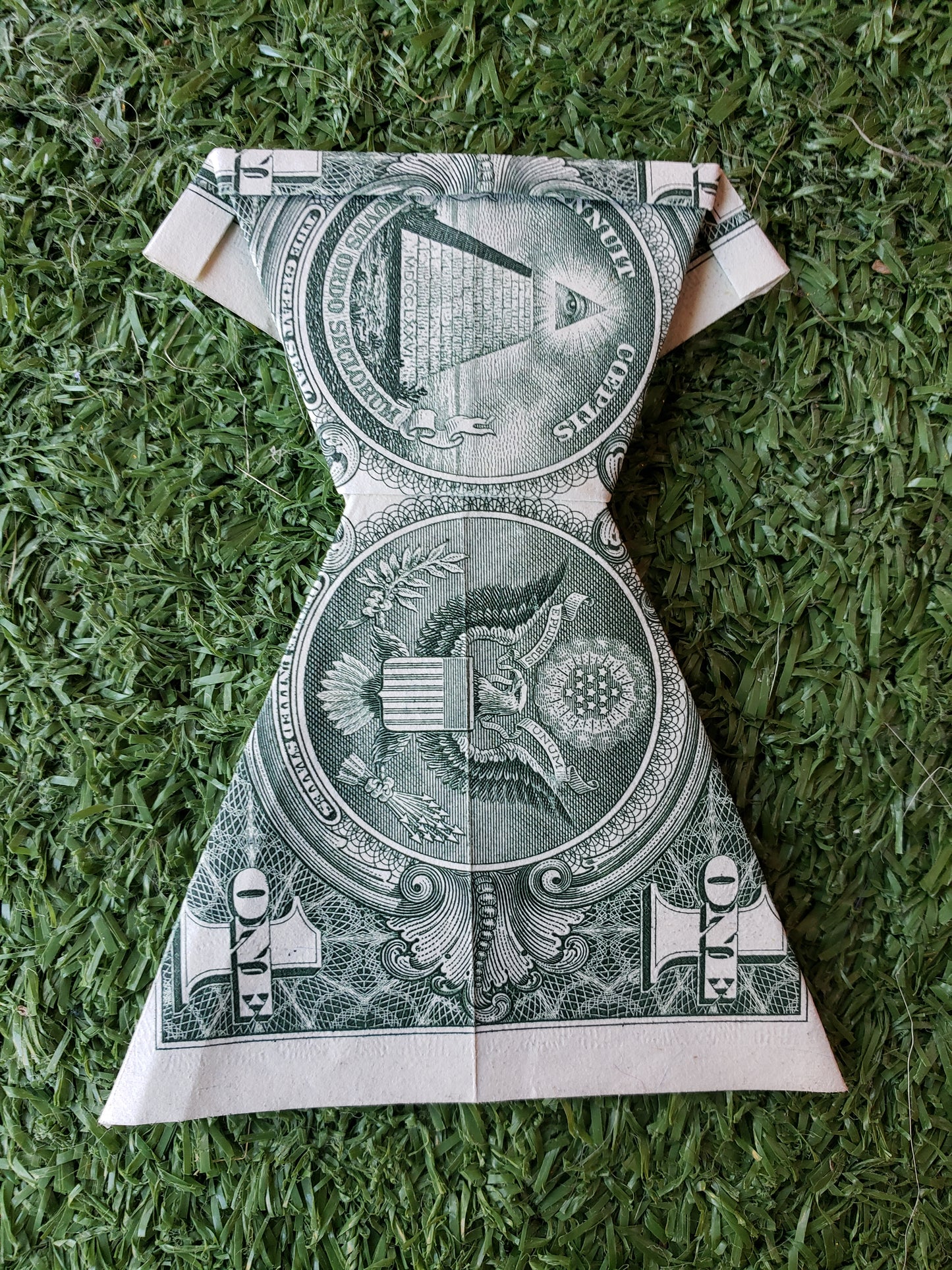 Dollar Art Origami Dress