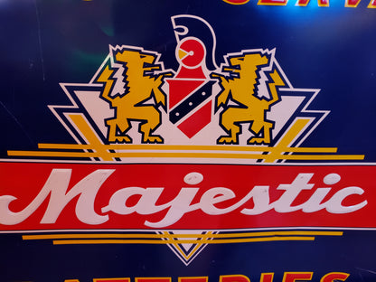 Majestic Batteries sign