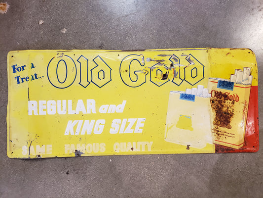 Old Gold vintage Tobacco Advertising Sign