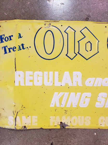 Old Gold vintage Tobacco Advertising Sign