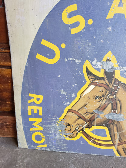 US Army Remount Service Sign