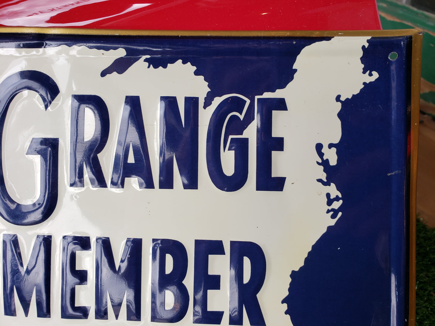 Grange Member sign