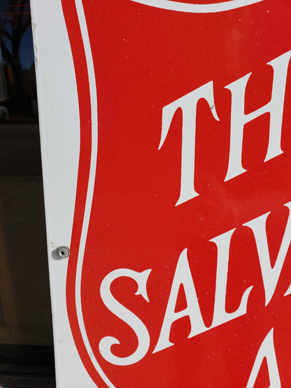 Salvation Army Porcelain Sign