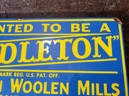 Pendleton Woolen Mills department store sign