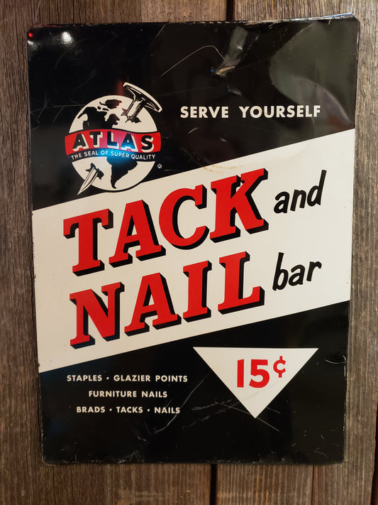 Atlas Tack and Nail Bar sign