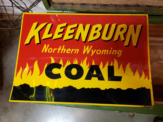 Kleenburn Coal Sign