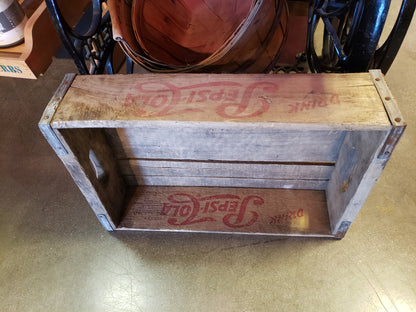 Vintage Pepsi Crate from Billings, Montana