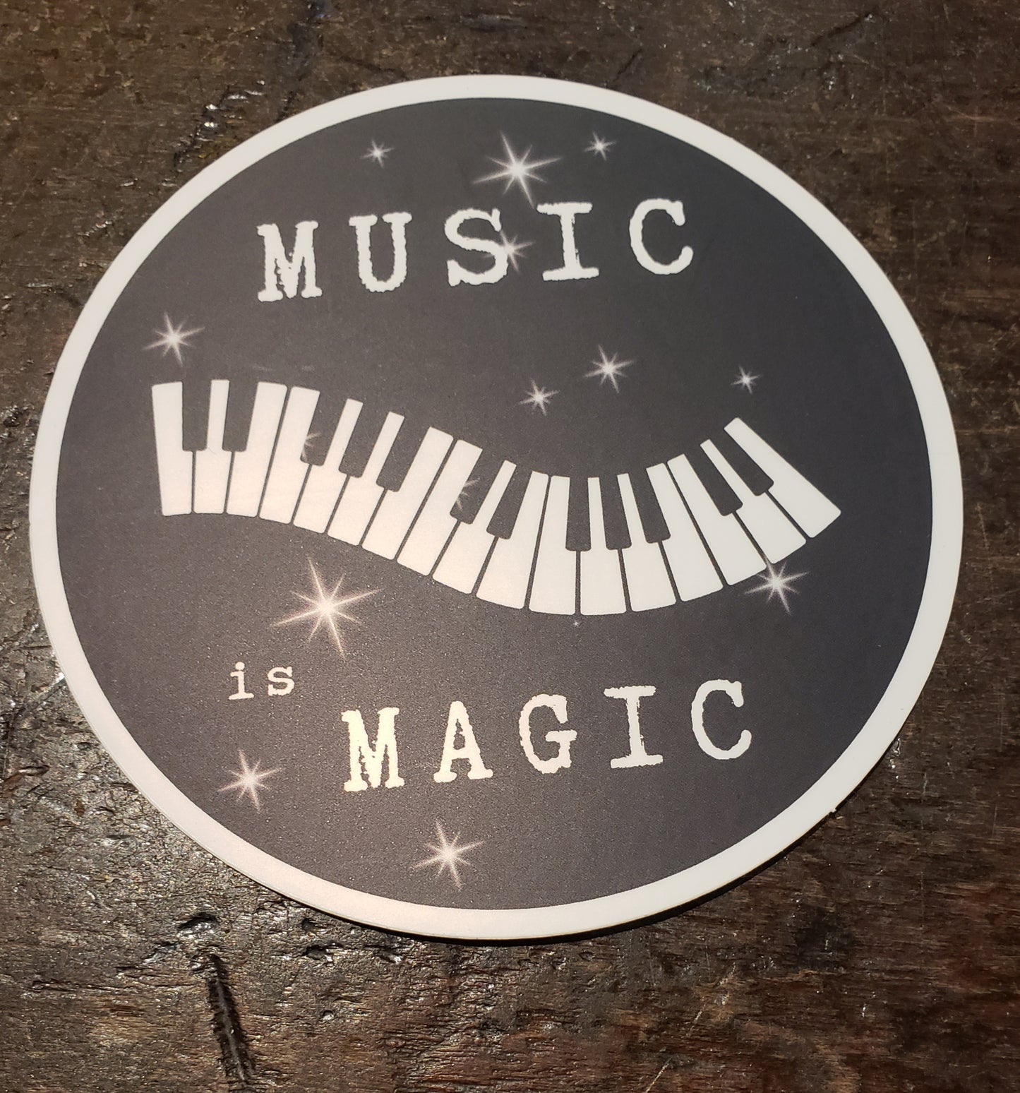 Music is Magic decal