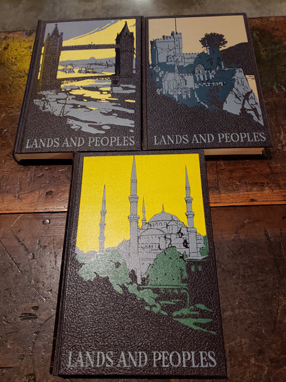 Lands and Peoples Book Set I through 7