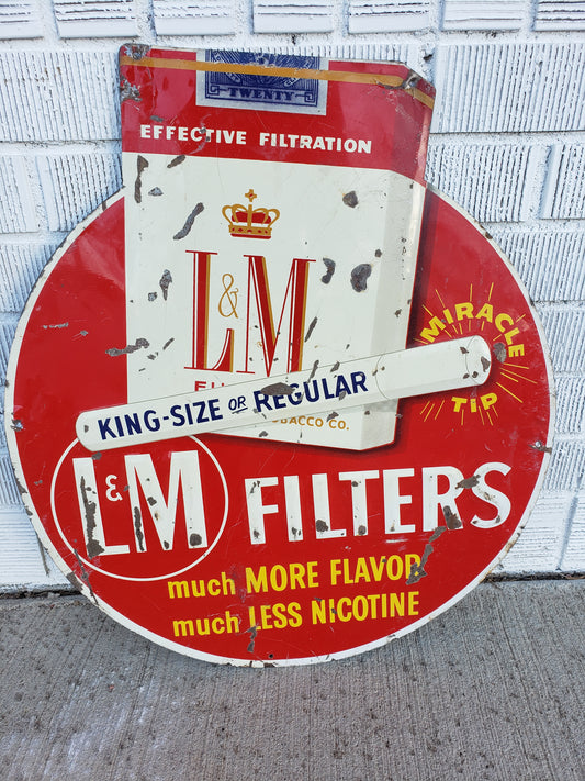Original L & M Filters sign