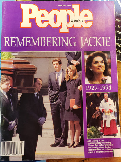 Set of 5 Magazines about  Jackie and JFK