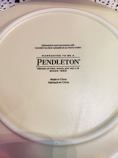 Pendleton Stoneware Dinnerware 10.5 inch plates (set of 4)