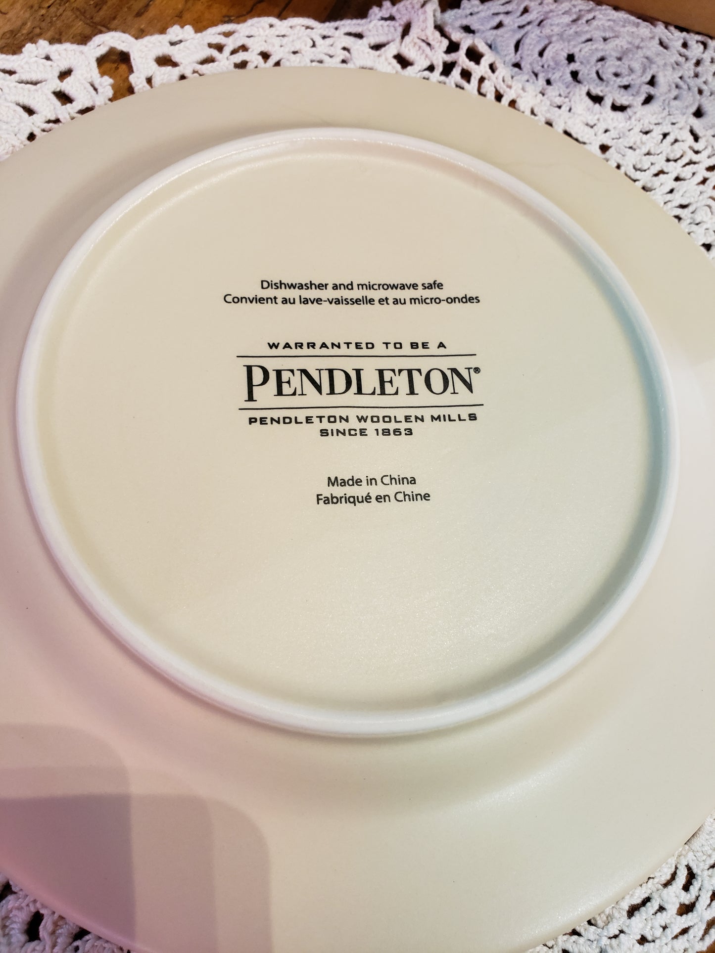 Pendleton Beaded Sandshell (4 piece set) 8 in. salad plates