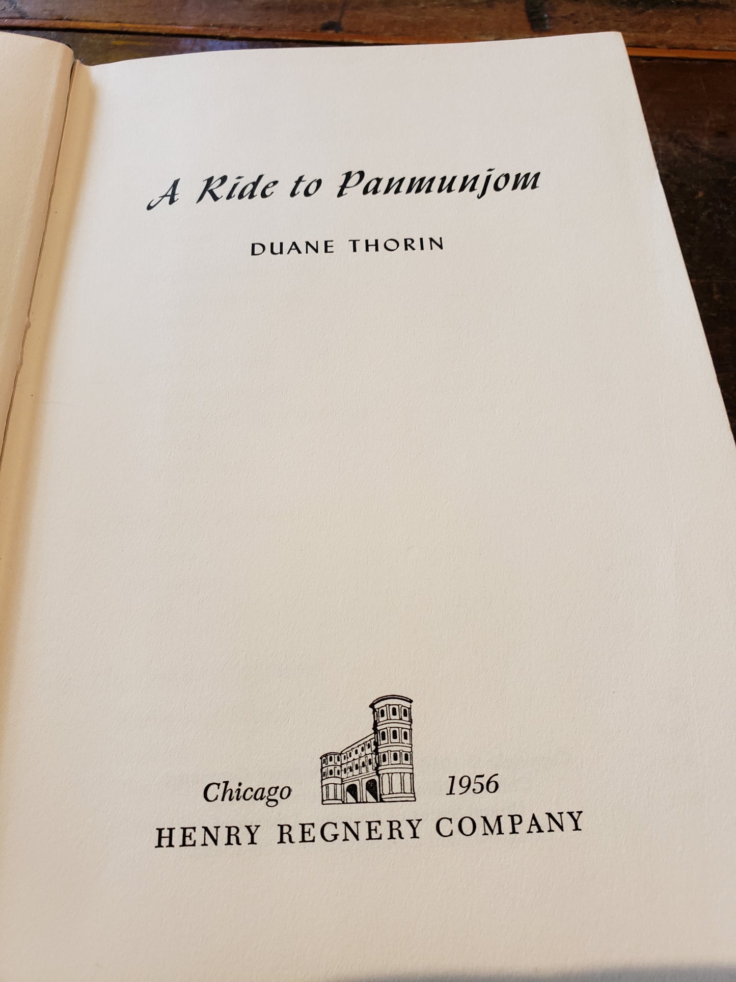 A Ride to Panmunjon, by Duane Thorin