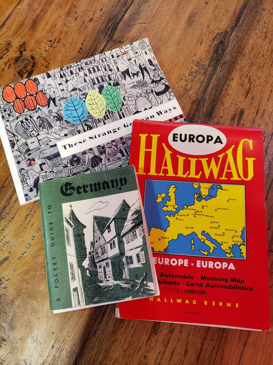 German Books and Map set