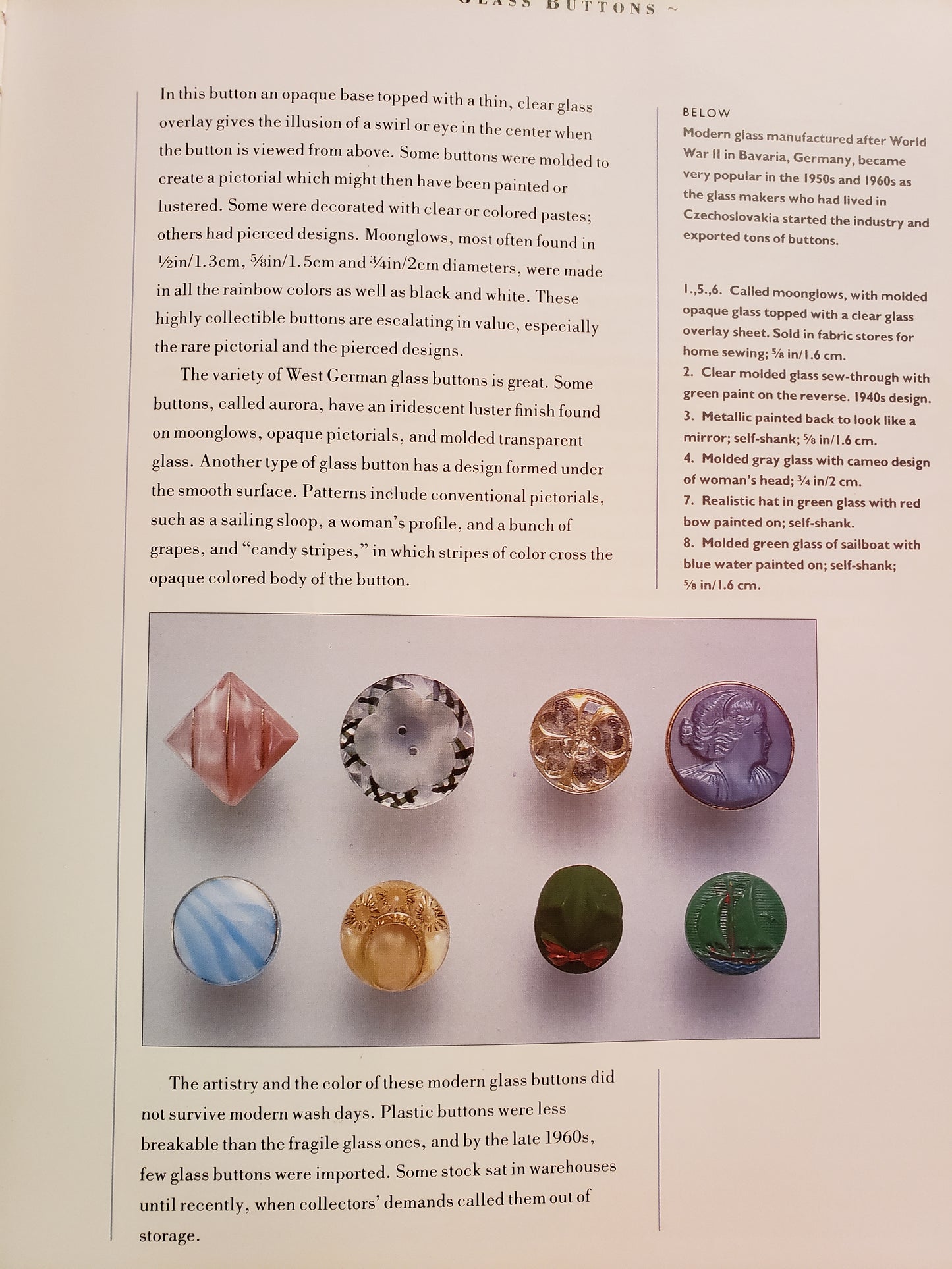 Buttons: The Collector's Guide to Selecting, Restoring, and Enjoying New and Vintage Buttons