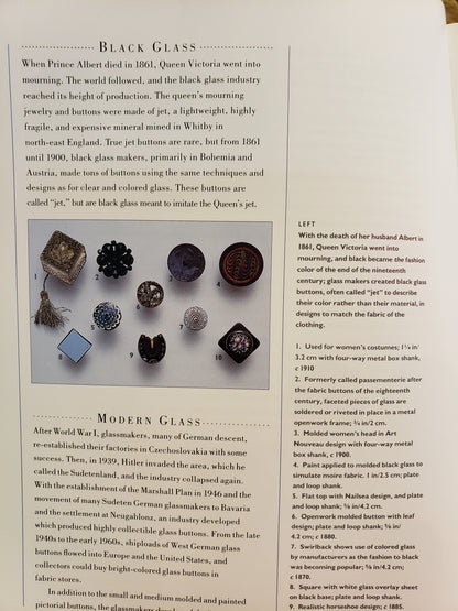 Buttons: The Collector's Guide to Selecting, Restoring, and Enjoying New and Vintage Buttons