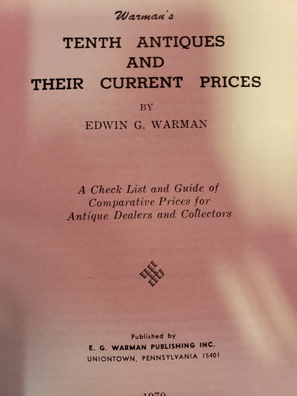 10th Antiques and their Current Prices