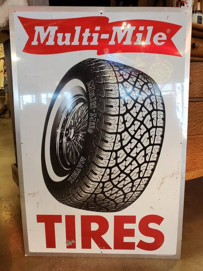 Multi-Mile Tires sign