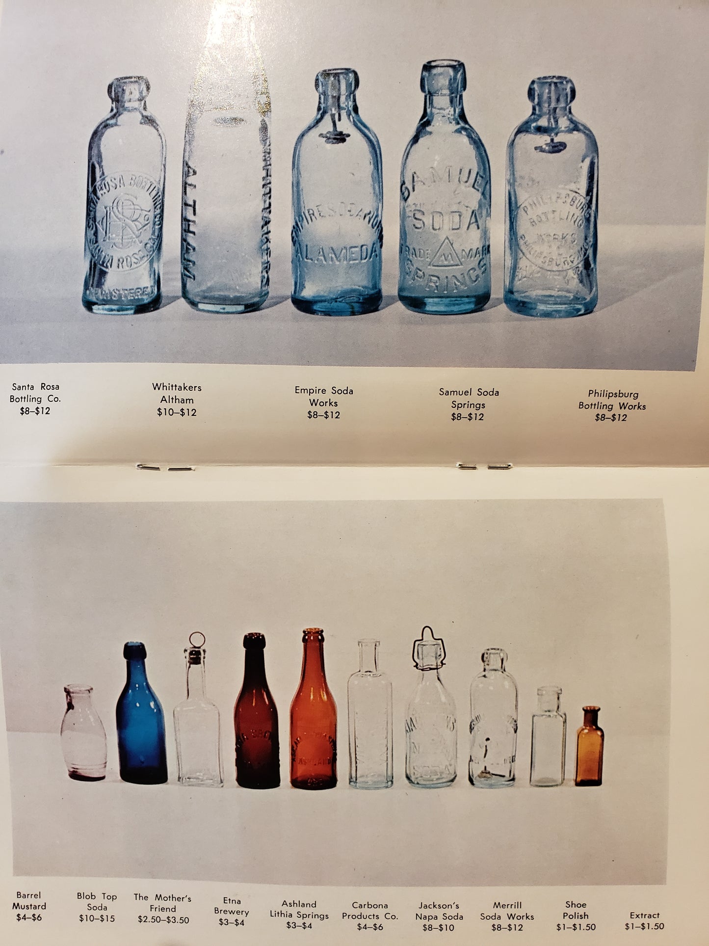 Antique Bottles, by Marvin & Helen Davis