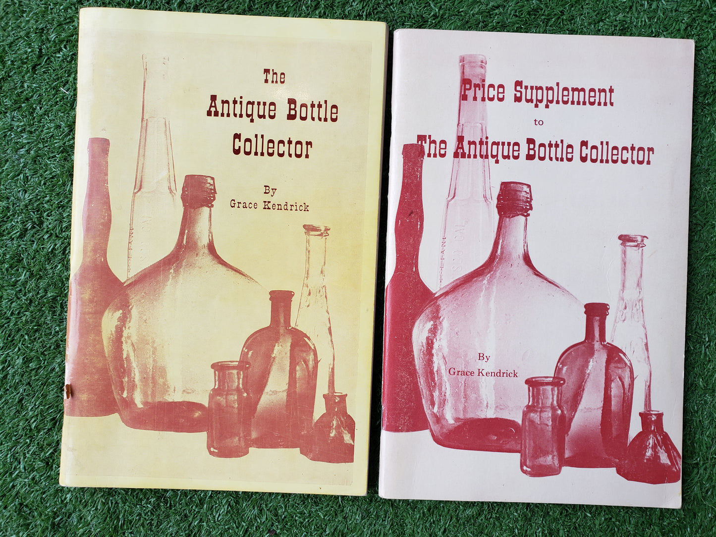 The Antique Bottle Collector & Price Supplement (2 book set)