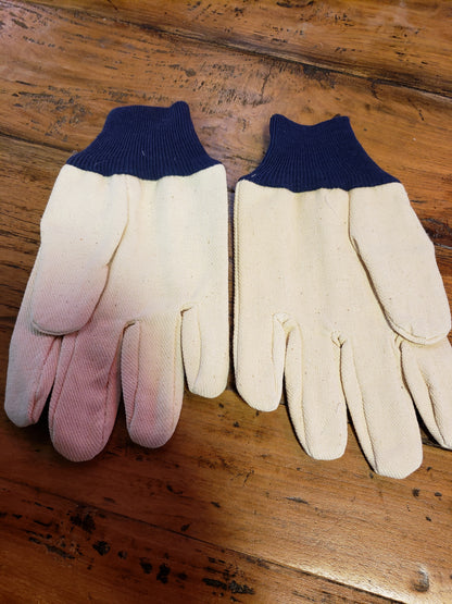 D & S Casing Service cotton gloves