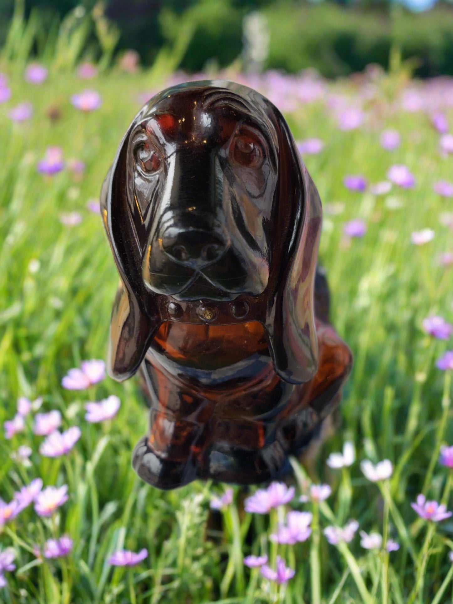 AVON Basset Hound decanter