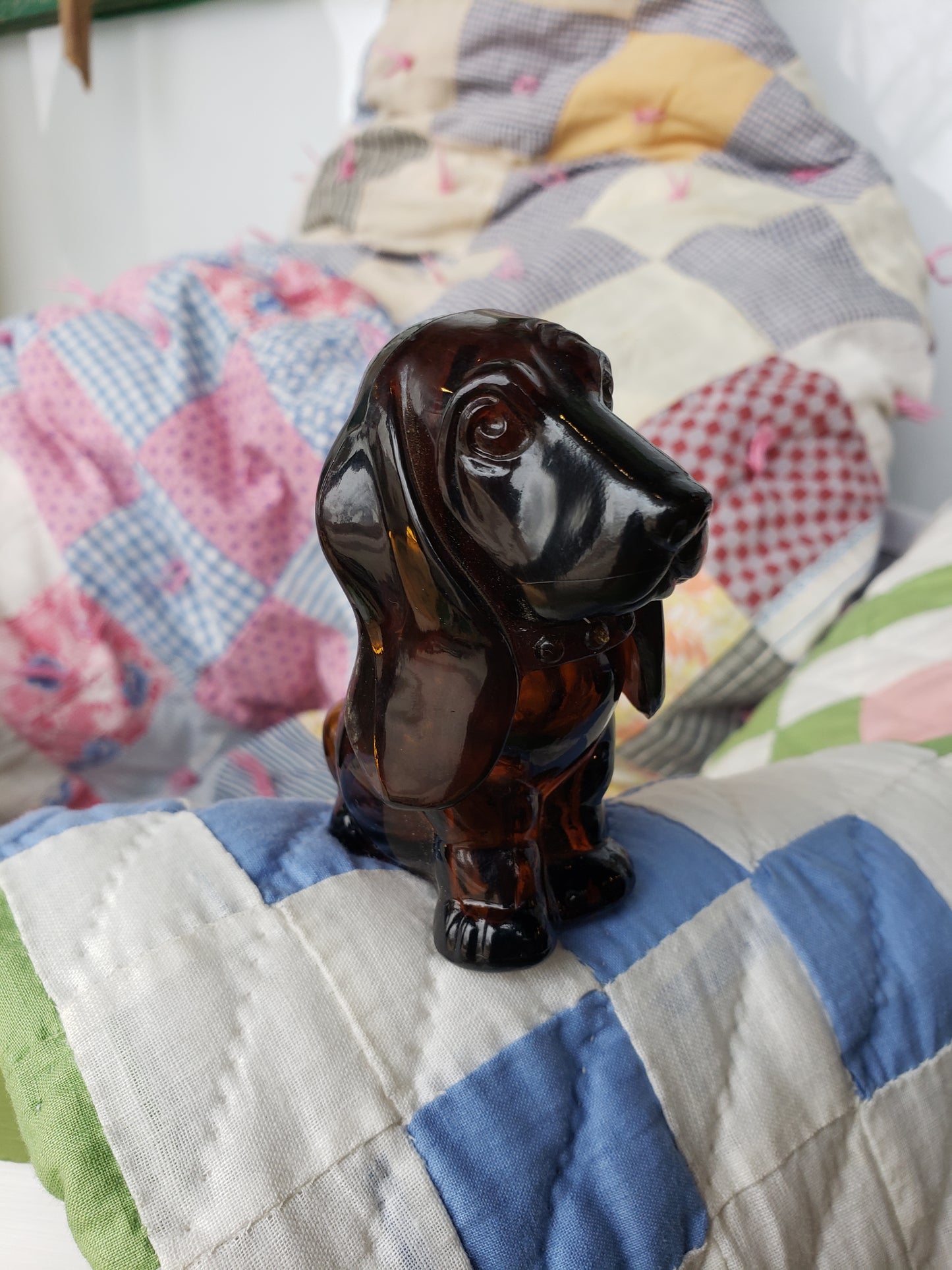 AVON Basset Hound decanter