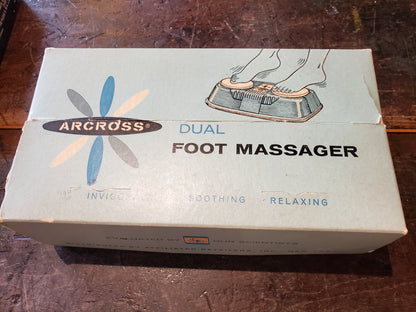 Arcross Dual Foot Massager in Original Box