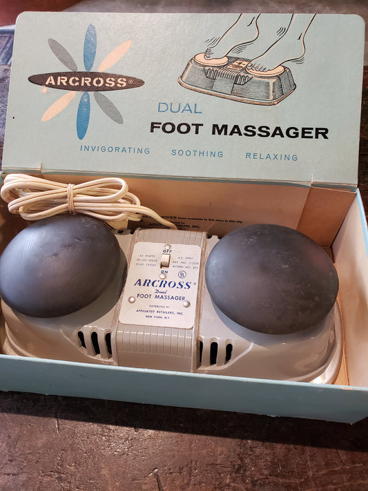 Arcross Dual Foot Massager in Original Box