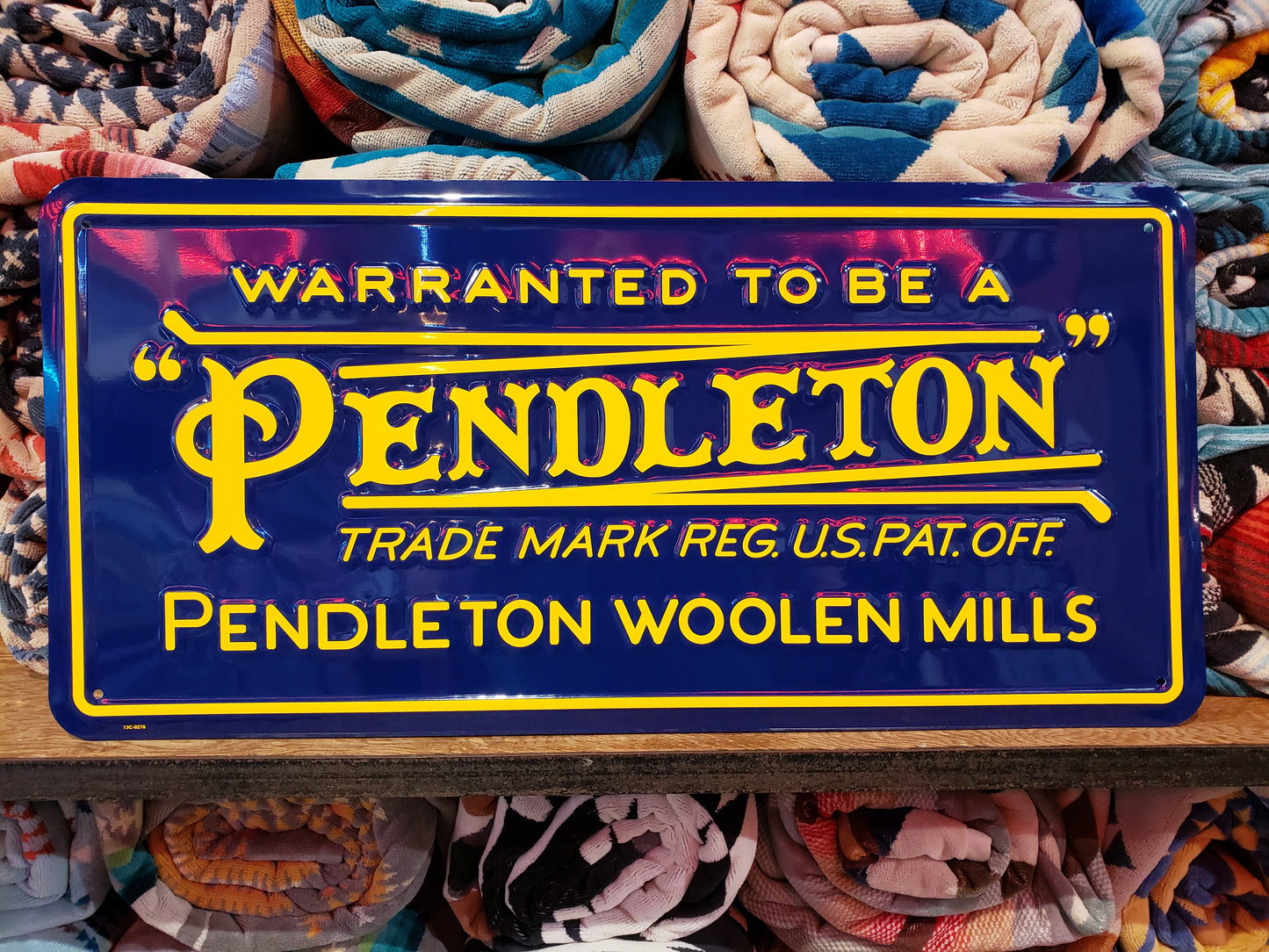 Pendleton Logo Wall Sign