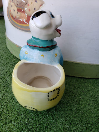 Clown Dog planter