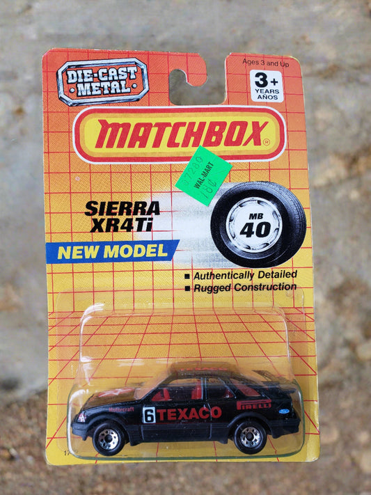 Matchbox Sierra XR4Ti die cast model car