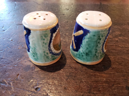 Dutch Windmill salt and pepper shaker set