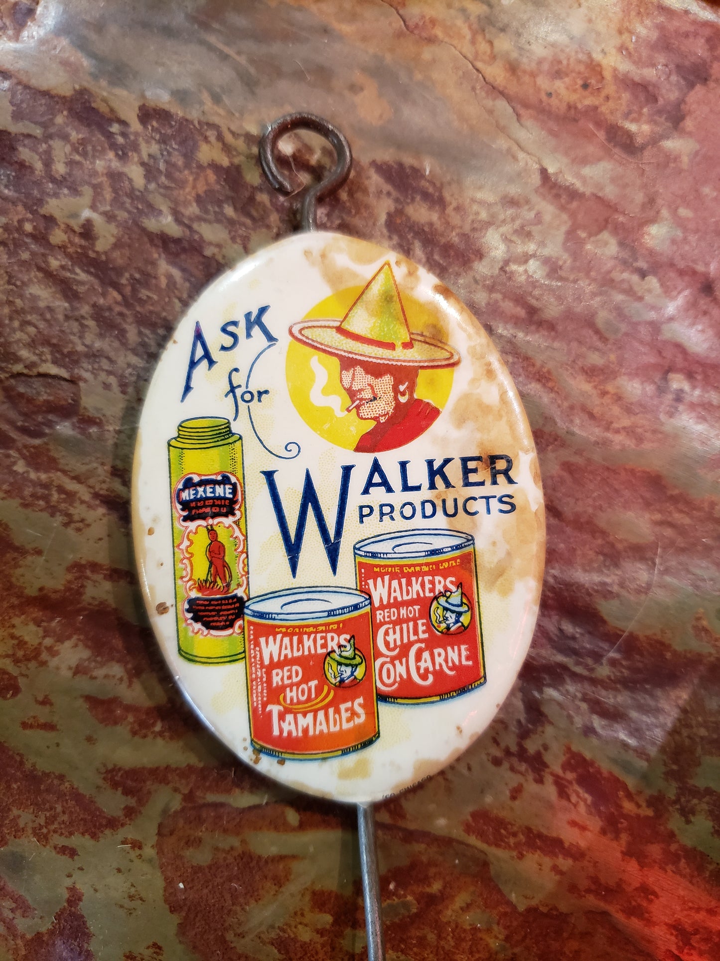 1930s Walker Products advertising hook