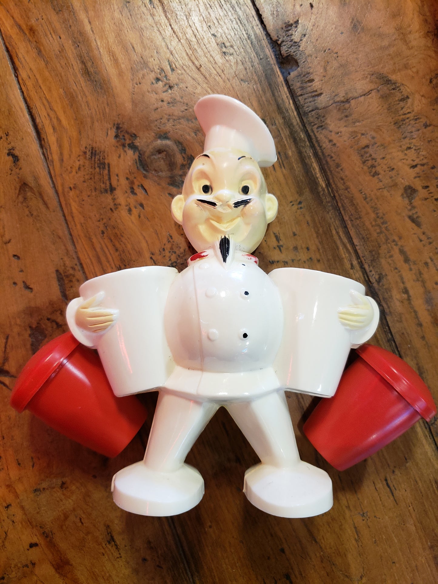 Mid Century Jolly Chef salt pepper set