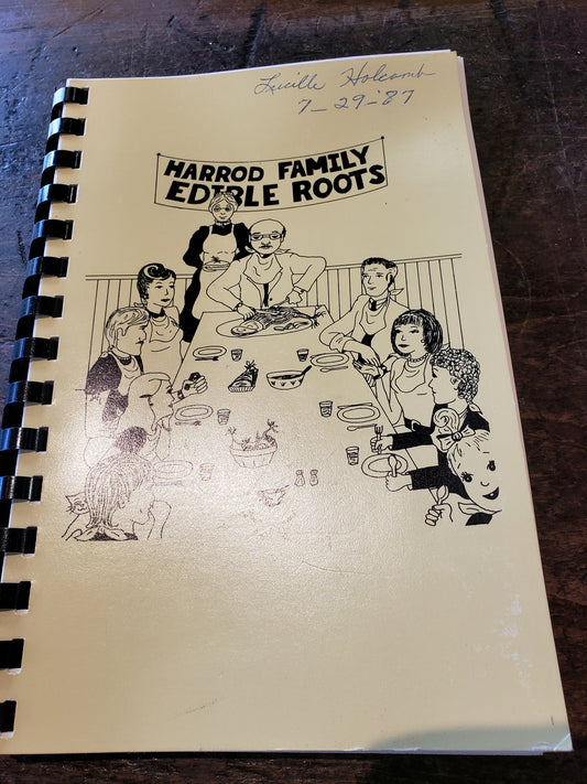 Harrod Family Edible Roots cookbook