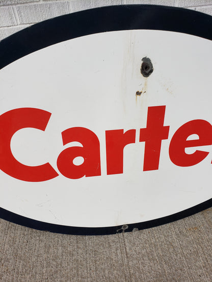 Carter Porcelain Sign