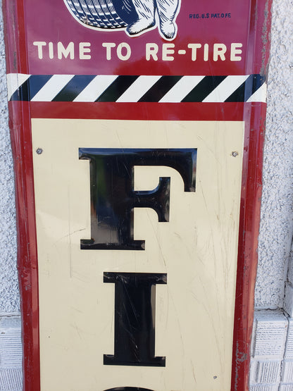 FISK Tire Sign