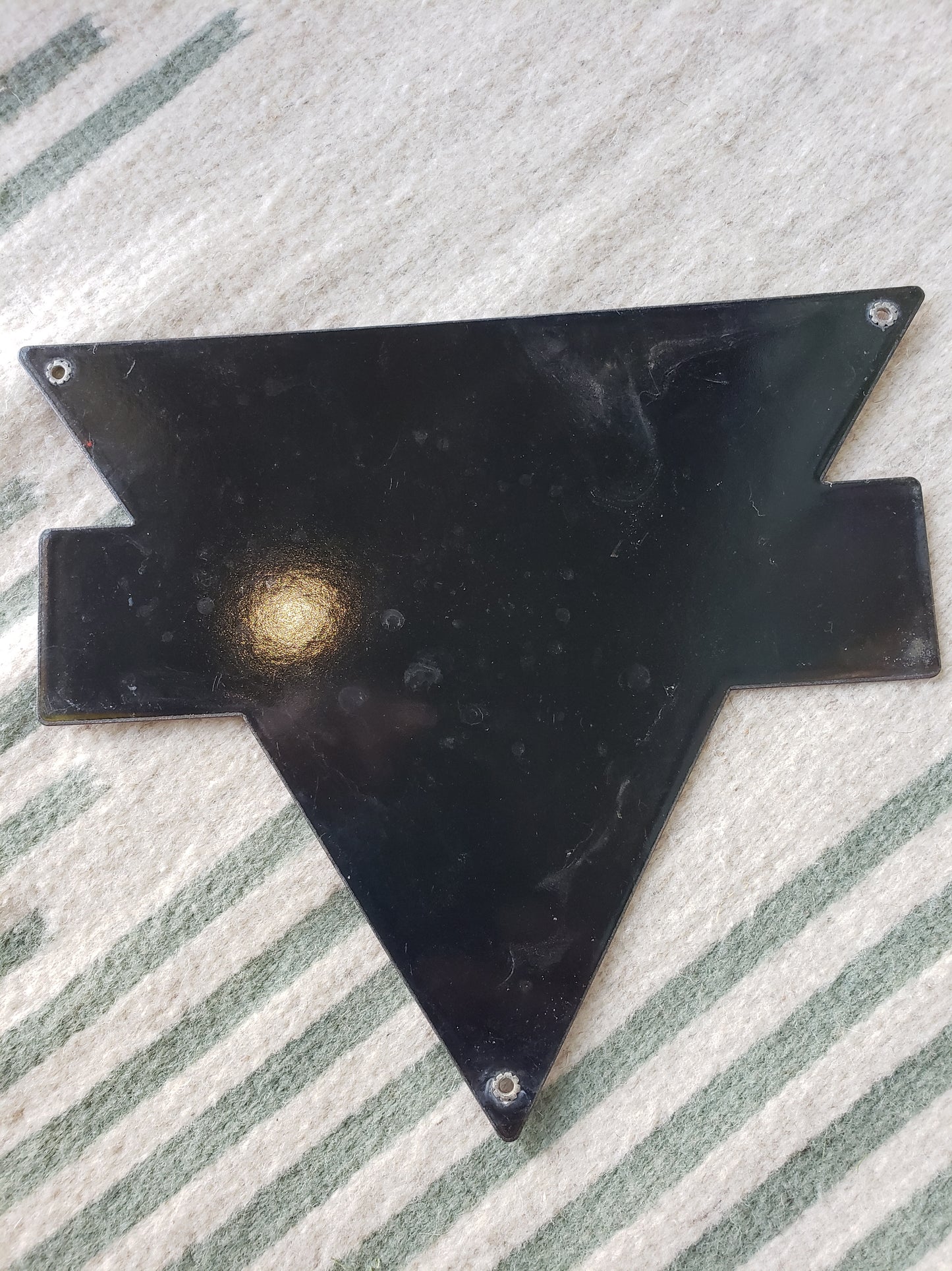 1950s Royal Conoco gas pump plate