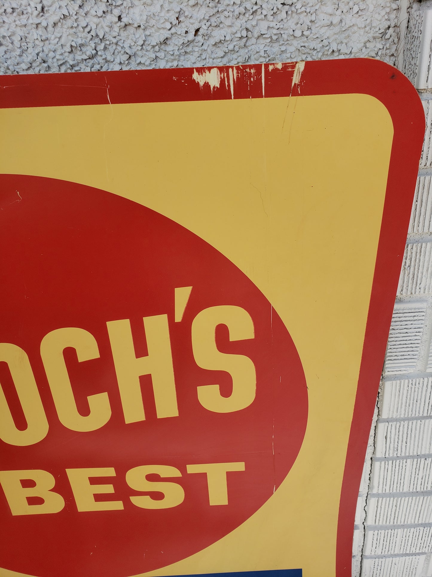 Gooch's Best Feeds vintage sign