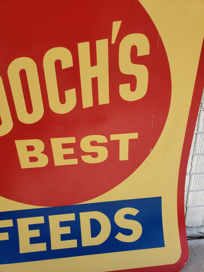 Gooch's Best Feeds vintage sign