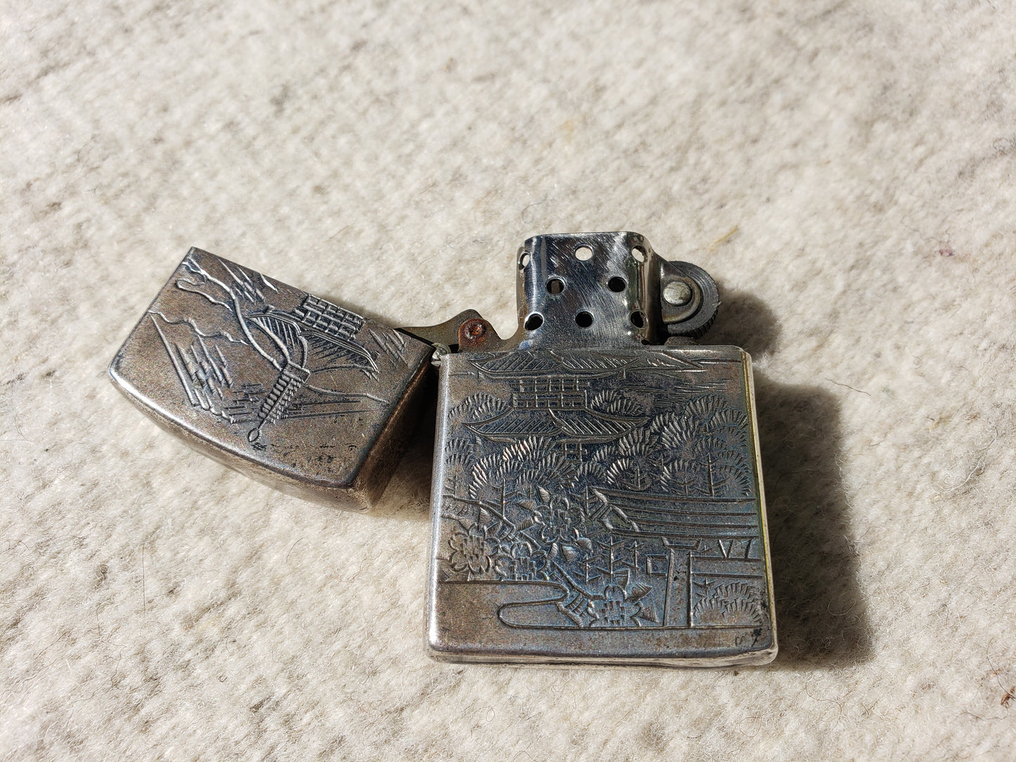 1940 Japanese Mount Fuji lighter