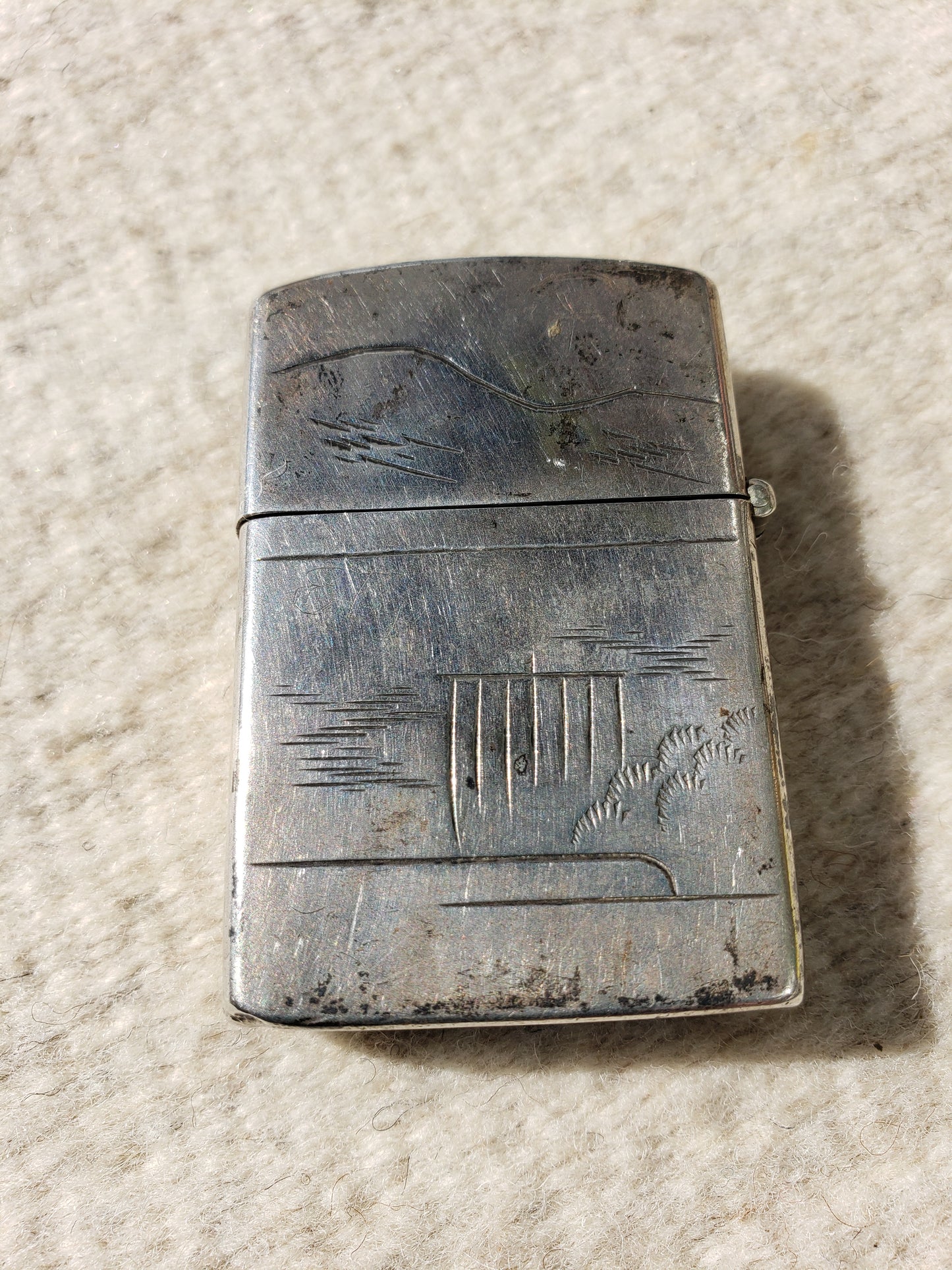 1940 Japanese Mount Fuji lighter