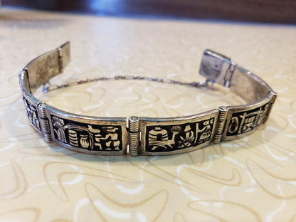 Sterling Storyteller Bracelet