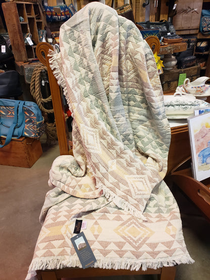 Pendleton Fringed Cotton Throw
